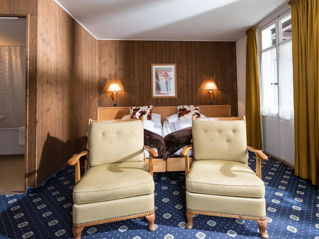 Hotel Oberland Лаутербруннен Номер фото